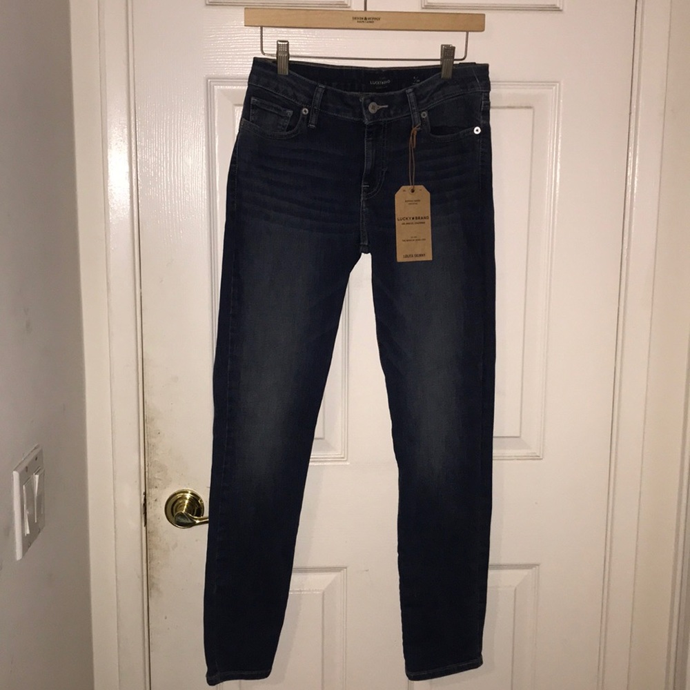 SOLD NWT Lucky Brand Lolita Skinny Jeans 6/28 $99 - Picture 1 of 8
